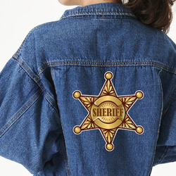 Cowboy Twill Iron On Patch - Custom Shape - 3XL