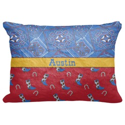 Cowboy Decorative Baby Pillowcase - 16"x12" (Personalized)