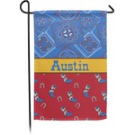 Cowboy Small Garden Flag - Double Sided w/ Name or Text