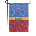 Cowboy Small Garden Flag - Single Sided w/ Name or Text