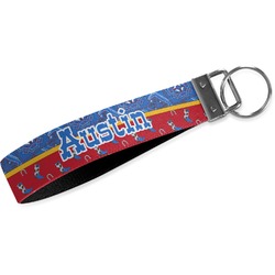 Cowboy Webbing Keychain Fob - Large (Personalized)