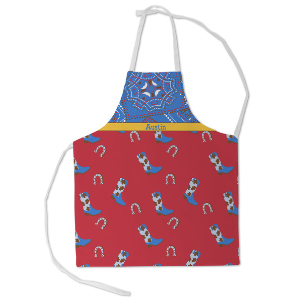 Custom Cowboy Kid's Apron - Small (Personalized)