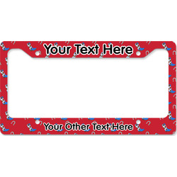 Cowboy License Plate Frame - Style B (Personalized)