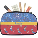 Cowboy Makeup / Cosmetic Bag - Medium (Personalized)