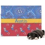 Cowboy Dog Blanket - Large (Personalized)