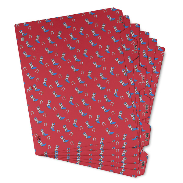 Custom Cowboy Binder Tab Divider - Set of 6 (Personalized)