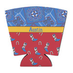 Cowboy Party Cup Sleeve - with Bottom (Personalized)