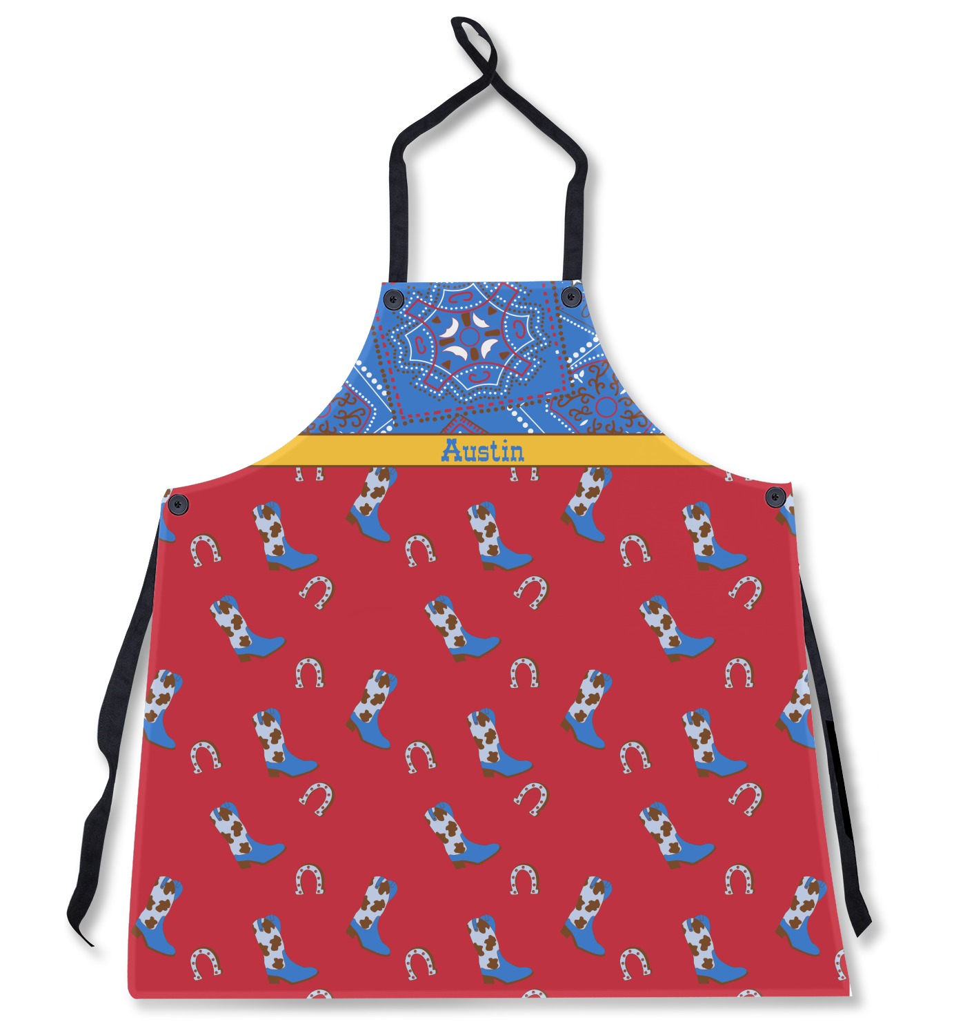 Cowboy Apron (Personalized) - YouCustomizeIt