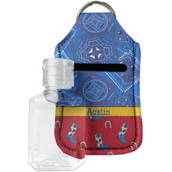 Cowboy Hand Sanitizer & Keychain Holder (Personalized)