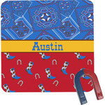 Cowboy Square Fridge Magnet (Personalized)