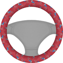 Cowboy Steering Wheel Cover