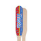 Cowboy Wooden Food Pick - Paddle - Single Sided - Front & Back