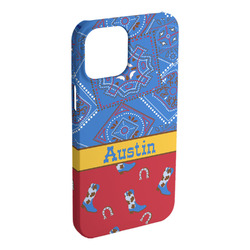 Cowboy iPhone Case - Plastic - iPhone 15 Plus (Personalized)