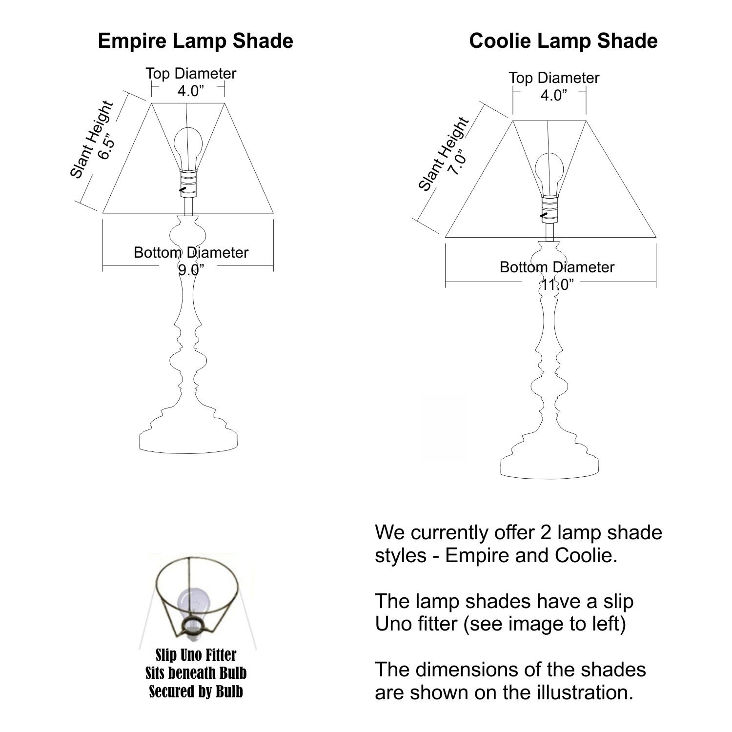 Design Your Own Coolie Lamp Shade YouCustomizeIt