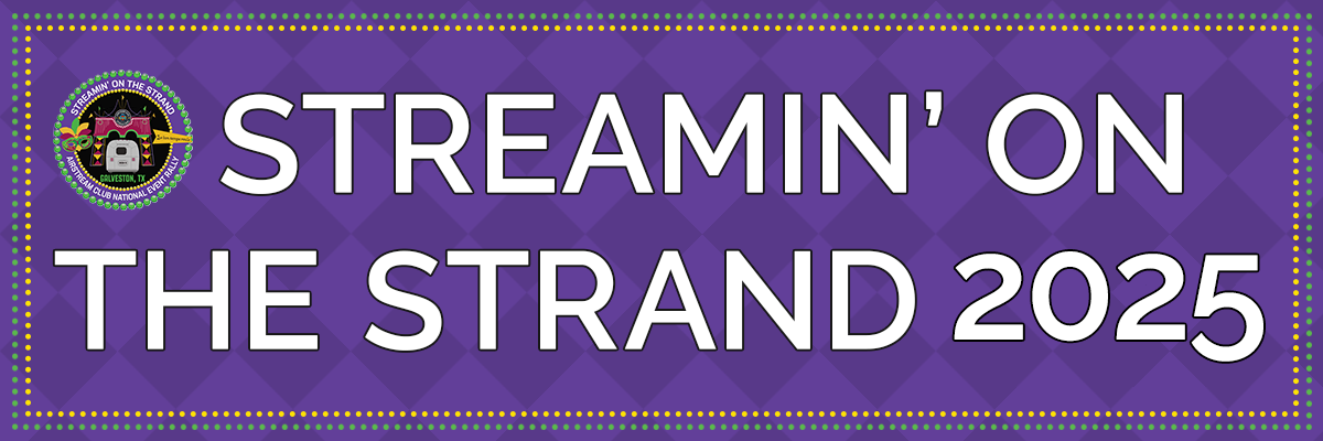 Streamin' on the Strand Banner