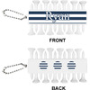 Generated Product Preview for Virginia Review of Pixelated Chevron Golf Tees & Ball Markers Set (Personalized)