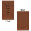 Generated Product Preview for Ellen Review of Multiline Text Leatherette Journal (Personalized)