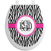 Generated Product Preview for Sandra Greeene Review of Zebra Print Toilet Seat Decal (Personalized)