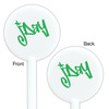 Generated Product Preview for Schuyler Polk Review of Logo & Company Name Round Plastic Stir Sticks