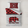 Generated Product Preview for Lisa J Review of Lumberjack Plaid Toddler Bedding w/ Name or Text