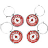 Generated Product Preview for Elaine Jamar Review of Ladybugs & Gingham Wine Charms (Set of 4) (Personalized)