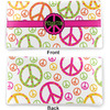 Generated Product Preview for Merle Sallee Review of Peace Sign Vinyl Checkbook Cover (Personalized)