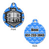 Generated Product Preview for Bartley Blume Review of Logo & Company Name Round Pet ID Tag