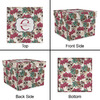 Generated Product Preview for Adonis Review of Sugar Skulls & Flowers Gift Box with Lid - Canvas Wrapped (Personalized)