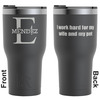 Generated Product Preview for Wendy Zepeda Review of Name & Initial (for Guys) RTIC Tumbler - 30 oz (Personalized)