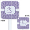 Generated Product Preview for NP Review of Greek Key Square Plastic Stir Sticks (Personalized)