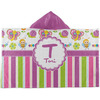 Generated Product Preview for TERESA TUCKER Review of Butterflies & Stripes Kids Hooded Towel (Personalized)