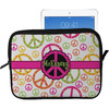 Generated Product Preview for Linda Freier Review of Peace Sign Tablet Case / Sleeve (Personalized)