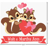 Generated Product Preview for Walt Murray Review of Chipmunk Couple Graphic Decal - Custom Sizes (Personalized)