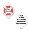 Generated Product Preview for David J. Neal Review of Logo & Company Name Round Pet ID Tag