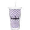 Generated Product Preview for Kayla Sams Review of Design Your Own Double Wall Tumbler with Straw