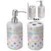 Generated Product Preview for Melissa Review of Girly Girl Ceramic Bathroom Accessories Set (Personalized)