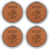 Generated Product Preview for Thomas Cubit Review of Logo & Company Name Leatherette Round Coaster w/ Silver Edge