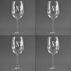 Generated Product Preview for Tom Newman Review of Monogram Wine Glass - Laser Engraved