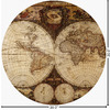 Generated Product Preview for ToddM Review of Vintage World Map Round Decal