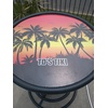 Image Uploaded for Thomas Trembley Review of Tropical Sunset Round Decal (Personalized)