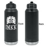 Generated Product Preview for NP Review of Name & Initial Water Bottle - Laser Engraved (Personalized)