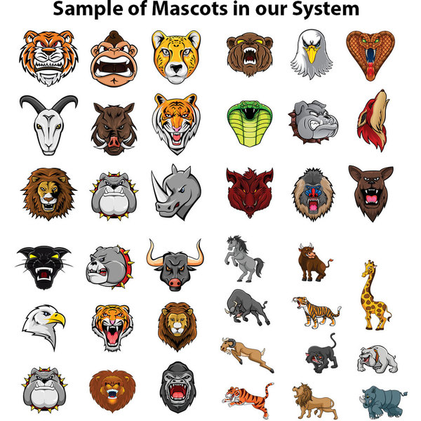 Custom School Mascot Graphic Car Decal (Personalized) | YouCustomizeIt