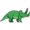 Dinosaurs Templates for Runner Rugs - 2.5' x 8'