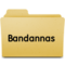 Bandannas Templates for Neoprene Oven Mitts - Single