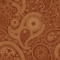 Paisley Templates for Dining Table Mats - Octagon - Single - Single-Sided