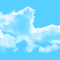 Clouds Templates for Tissue Papers Sheets - Medium - Heavyweight