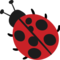 Ladybugs Templates for 5.5