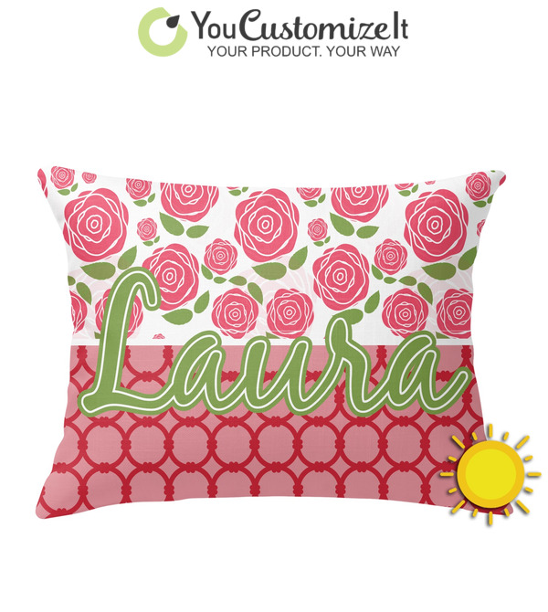 Monogram Pillow Cover Personalized Name Throw Pillow Cover 