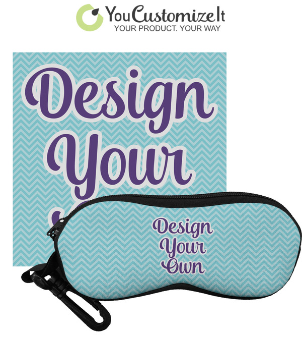 Custom Photo Print Glasses Case, Personalized Design