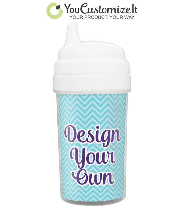 Checkers & Racecars Design Custom Sippy Cup